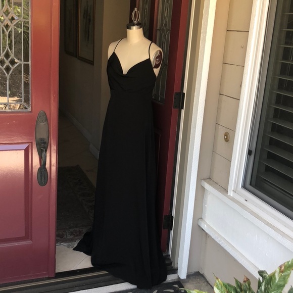 4SI3NNA Dresses & Skirts - 4SI3NNA  Black Strappy Effortless dress Sz S